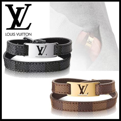 louis vuitton damier graphite bracelet|louis vuitton magnet bracelet.